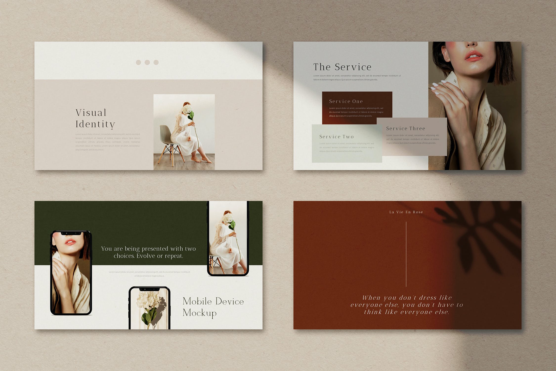 时尚优雅的PPT模板下载[PPTX]