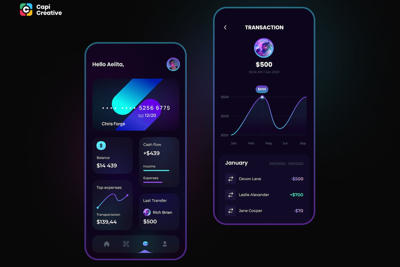 财务UI概念APP UI KIT