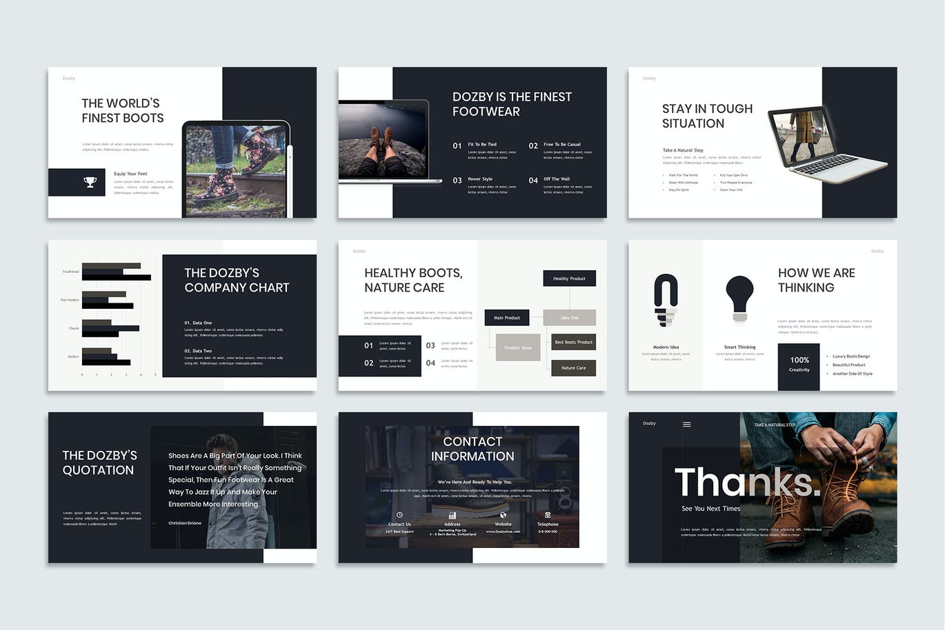 创意机构企业介绍PPT模板下载（PPTX）