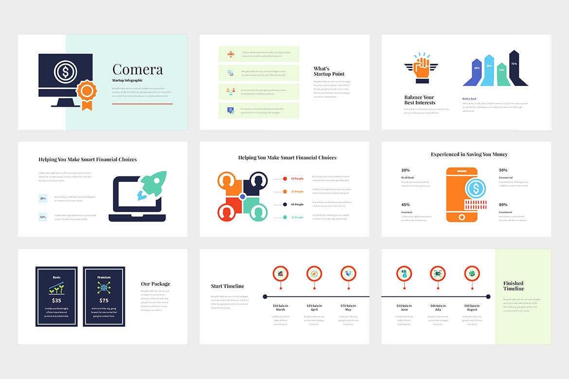 球场甲板信息图表数据展示PPT模板（PPTX）