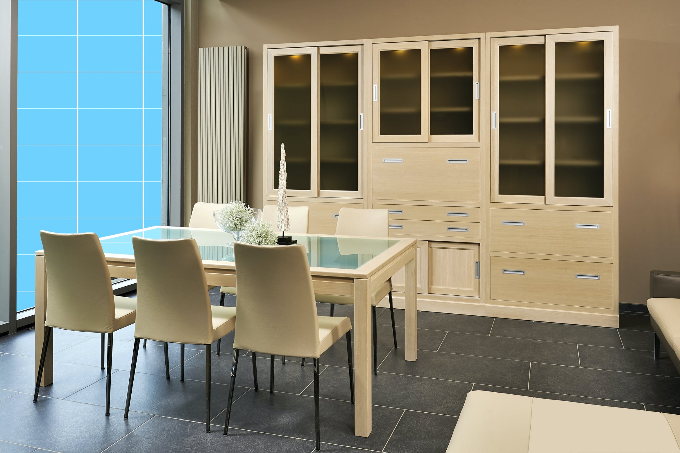 餐厅客厅场景展示样机 Dining_Living_Room-Mockup