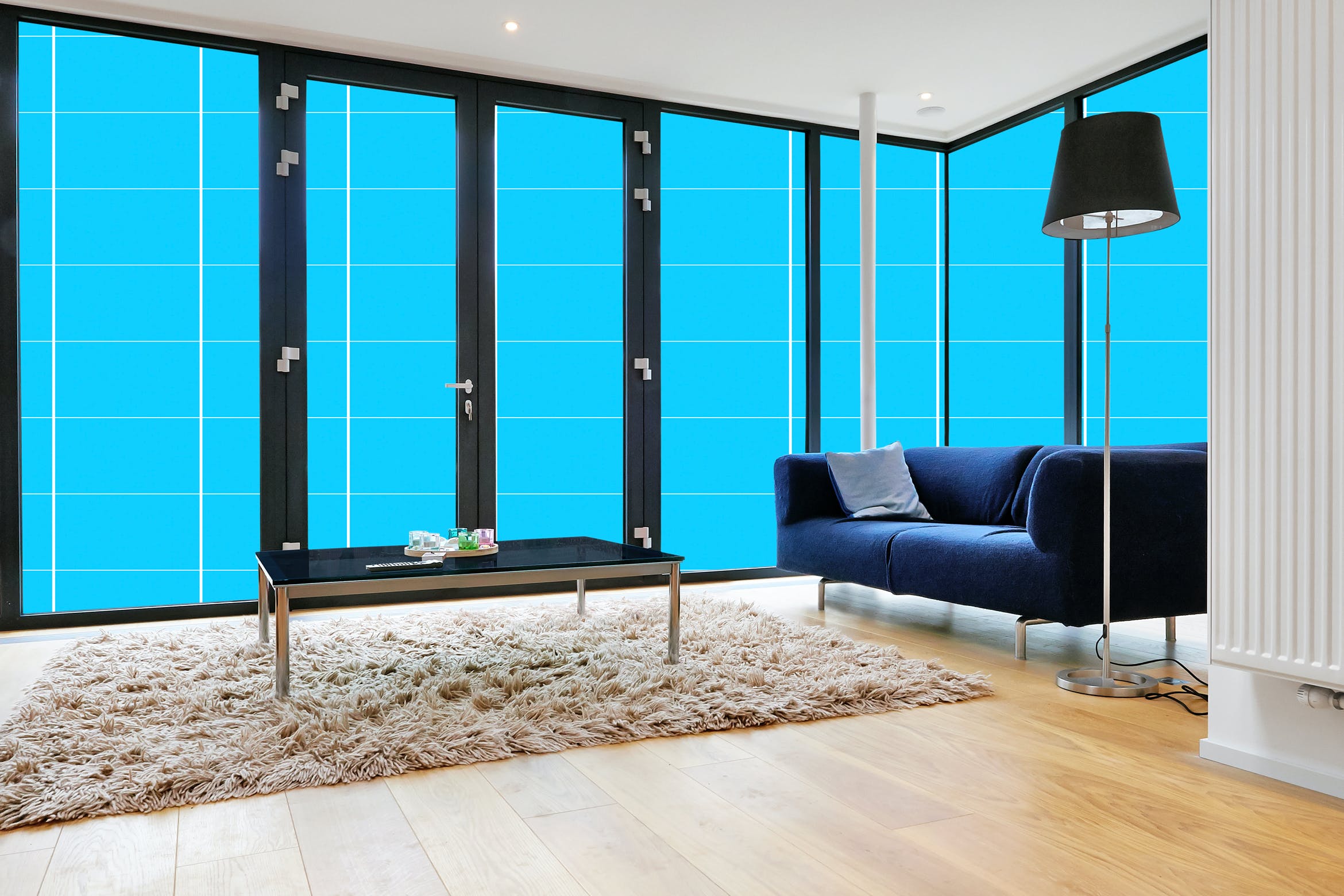 现代客厅大型落地窗场景展示样机模板v2 Large_Windows-Mockup-02