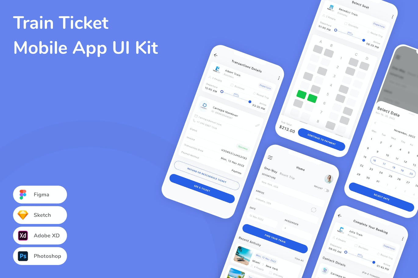火车票移动应用APP UI KIT