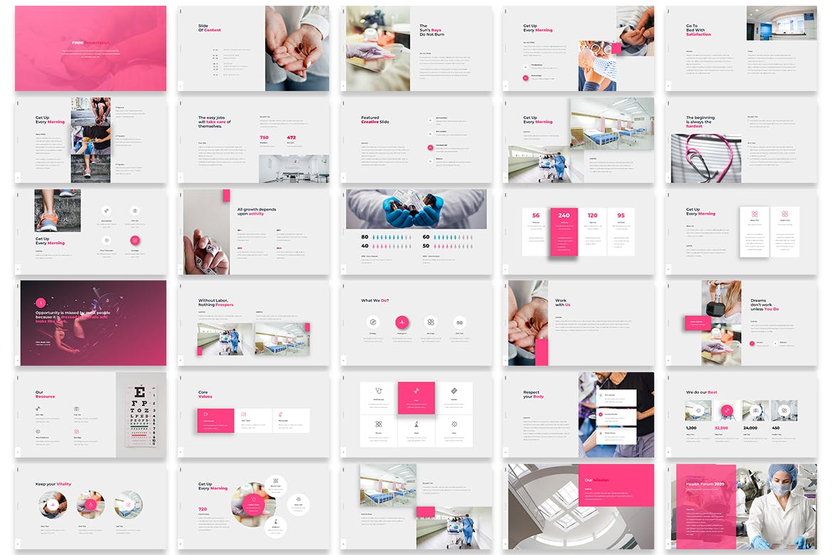 时尚的企业商业计划书PPT模板下载