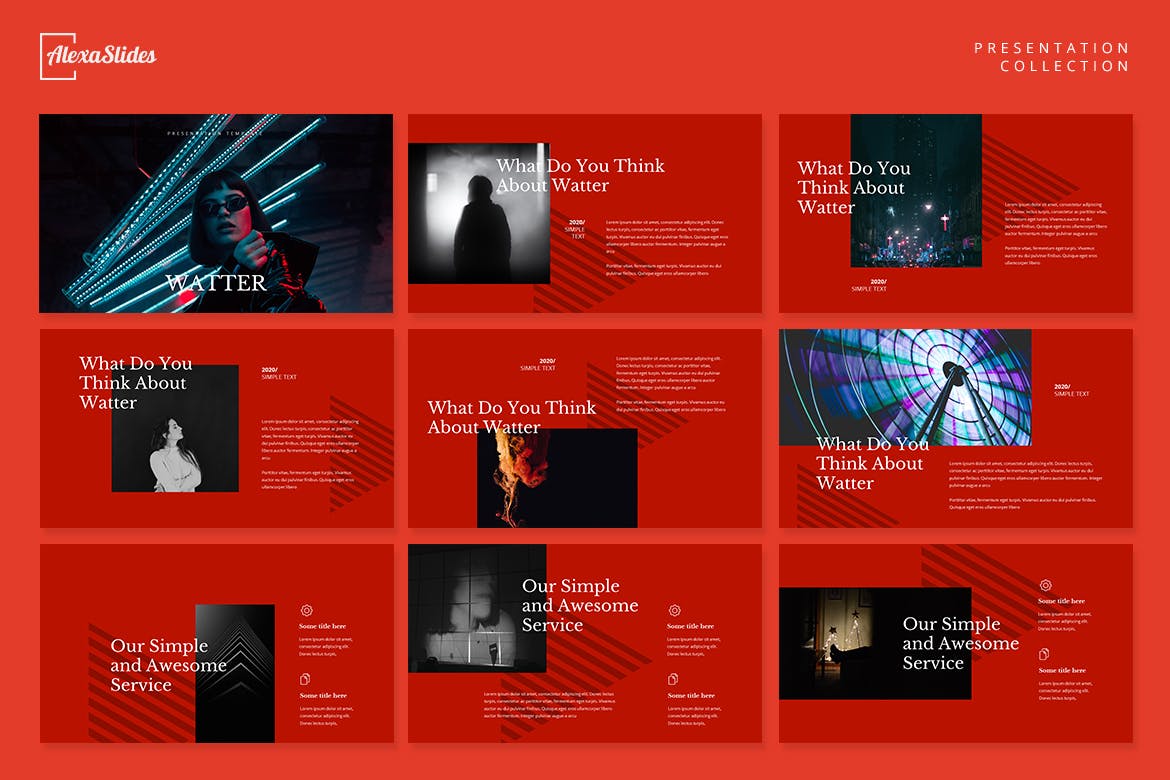 品牌创意Powerpoint模板