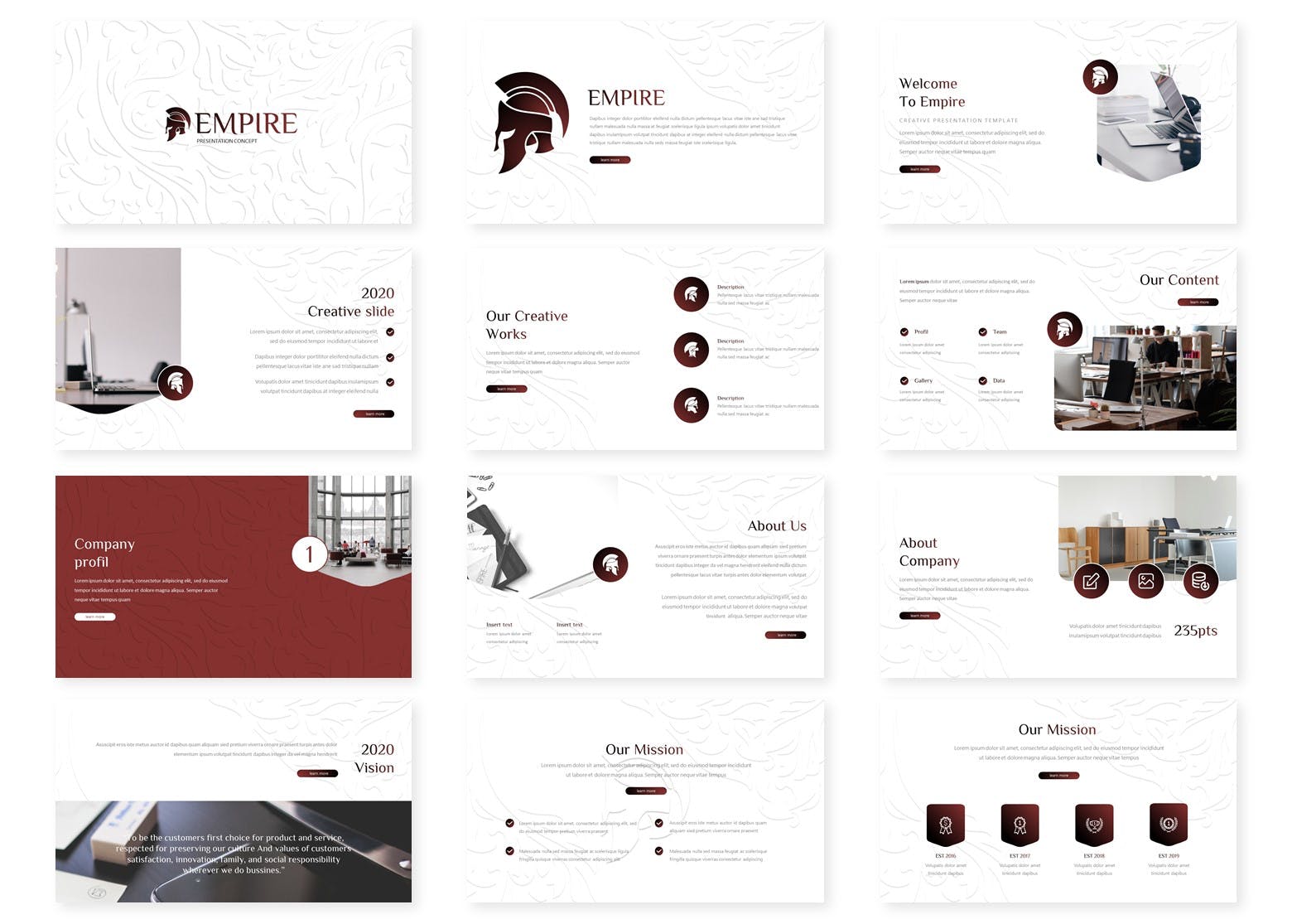 干净简单的PPT模板（PPTX）