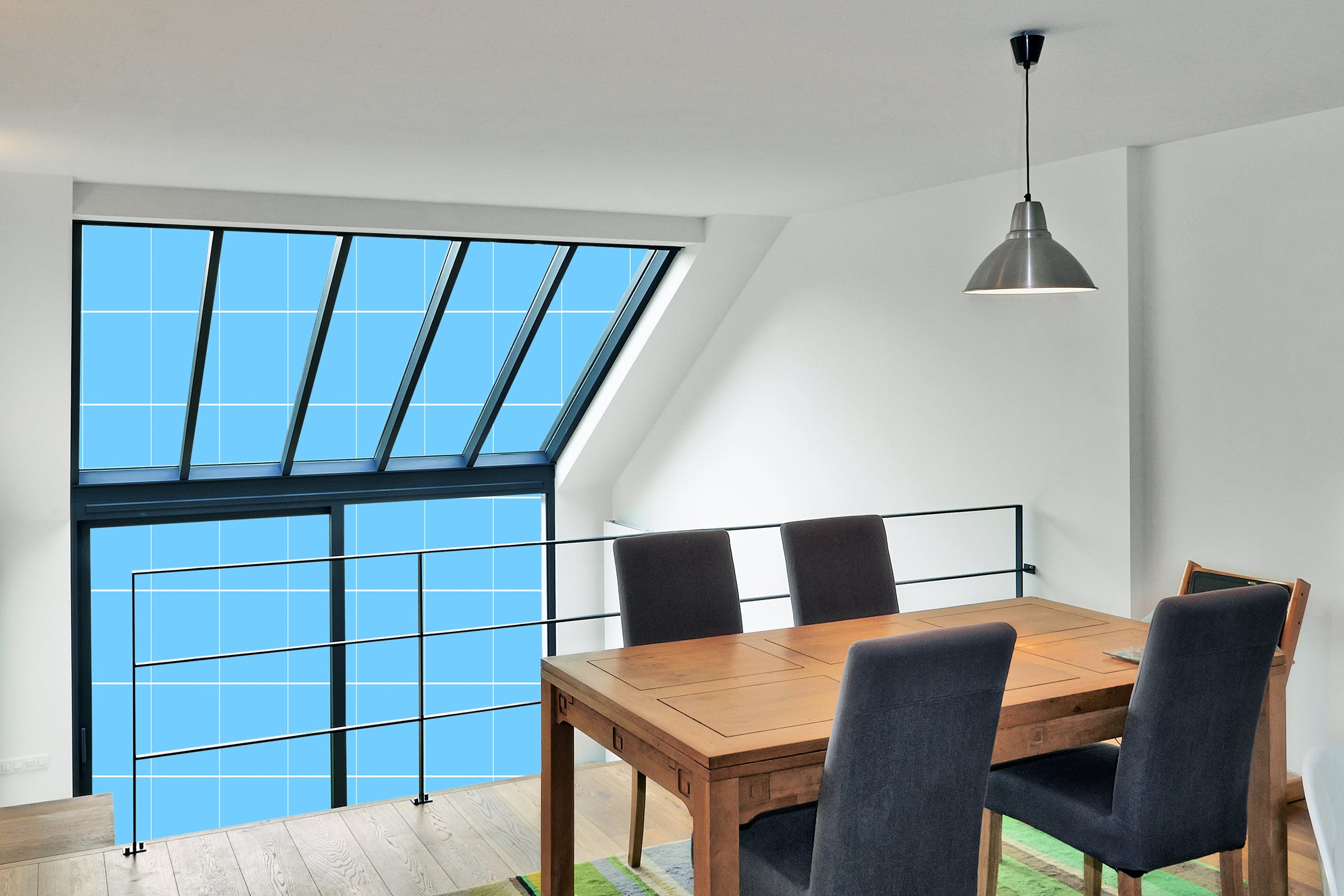 阁楼场景窗户效果图展示样机v2 Penthouse-Mockup-02