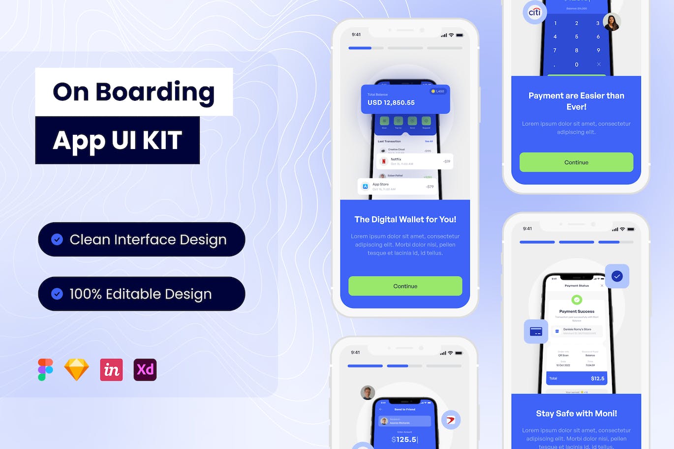 车载移动应用  APP UI KIT