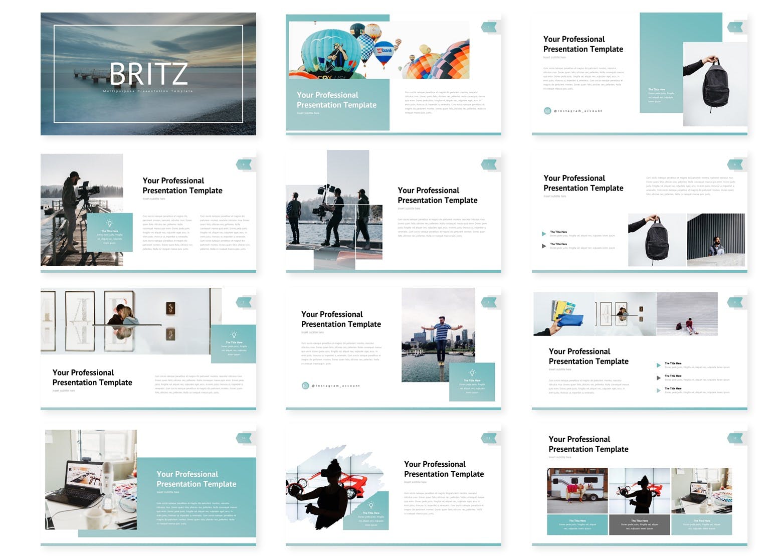 清新简单的PPT模板下载（PPTX）