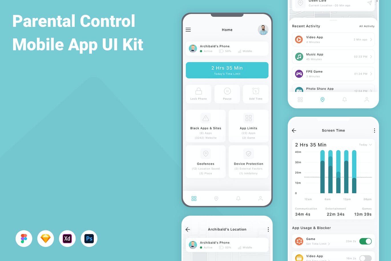 家长控制移动应用