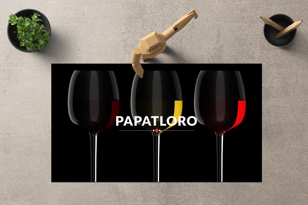 深色酷炫的PPT模板下载