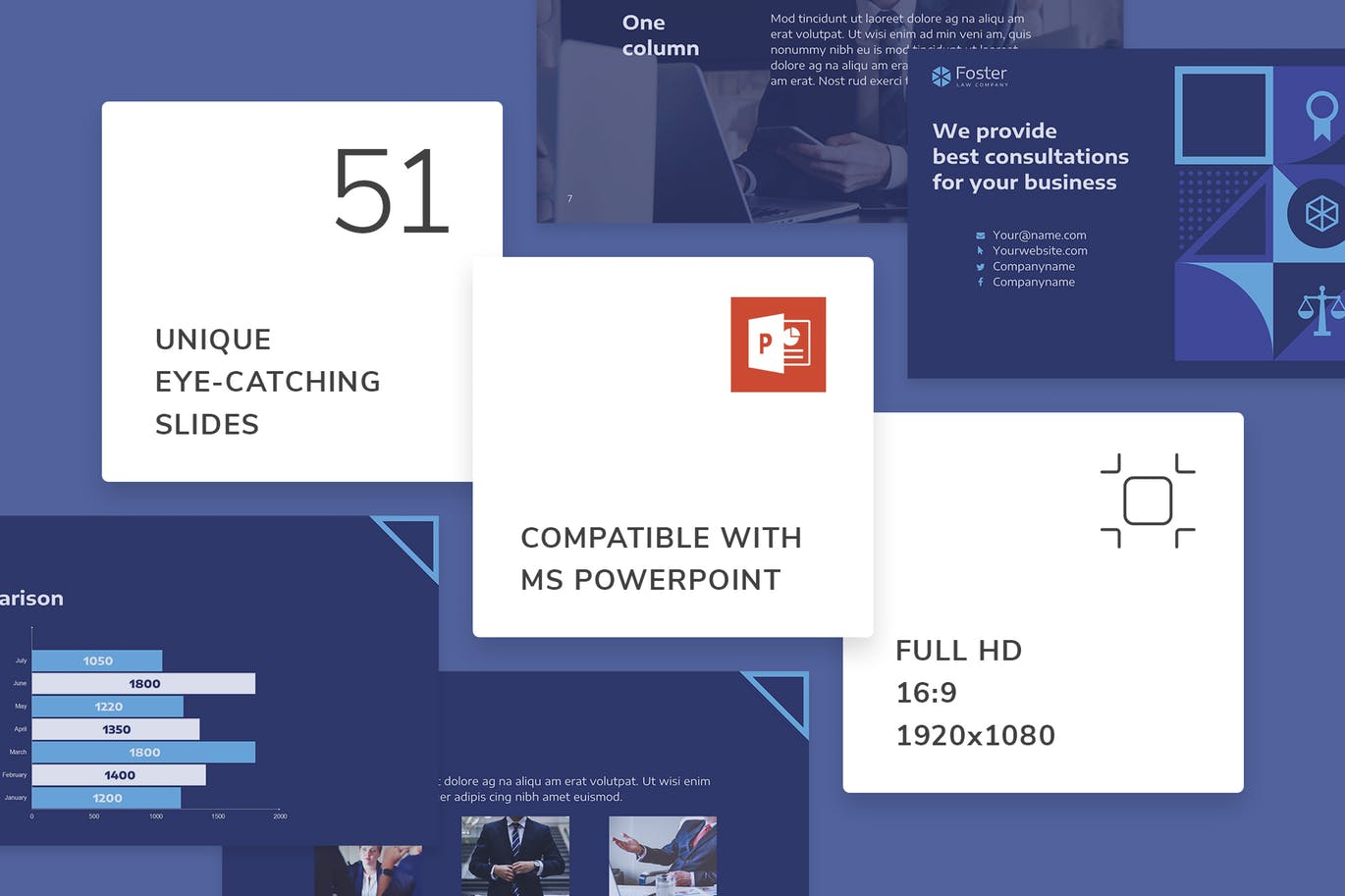 律师事务所PPT模板下载[PPTX]