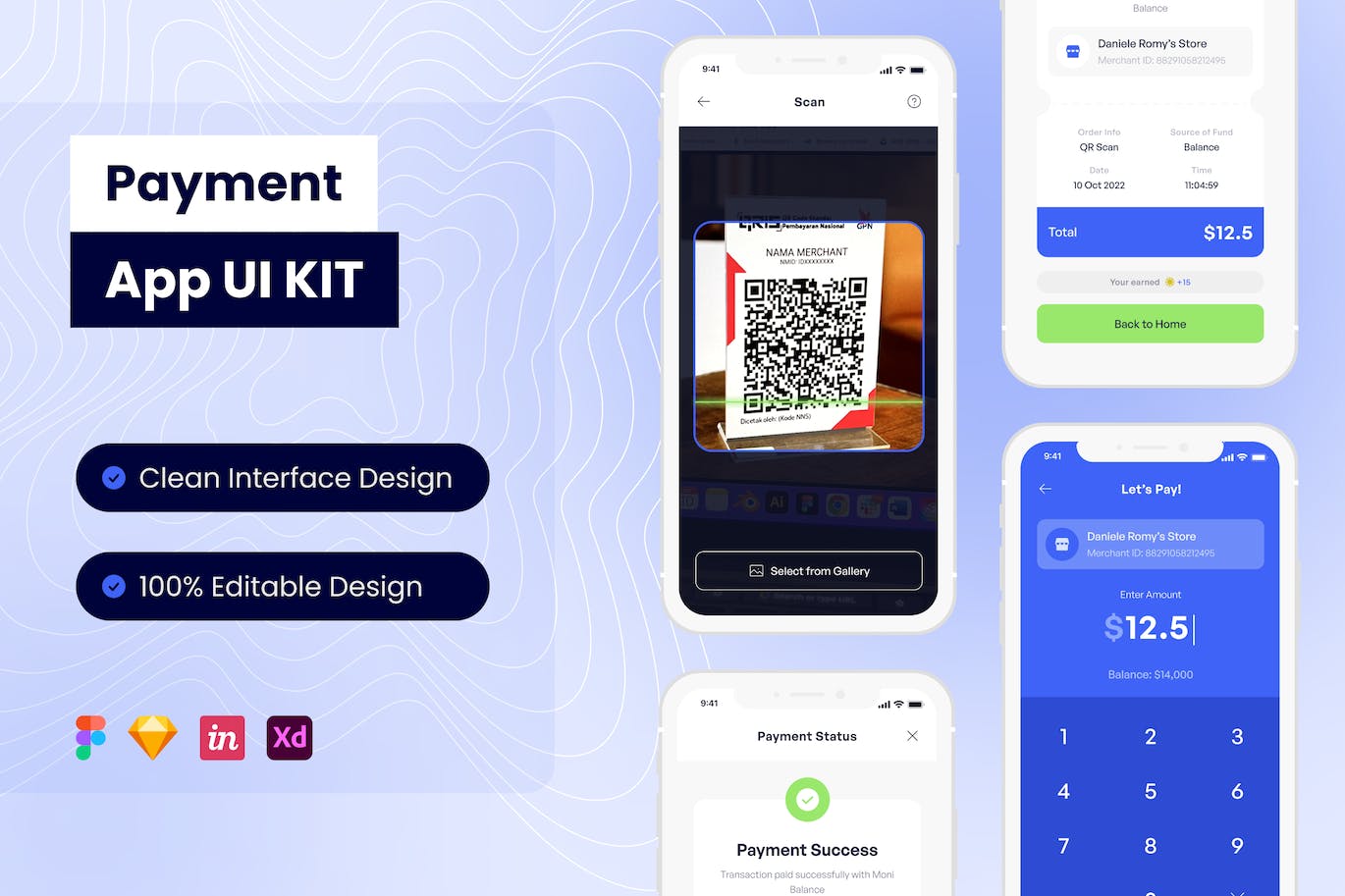 支付移动应用APP UI KIT