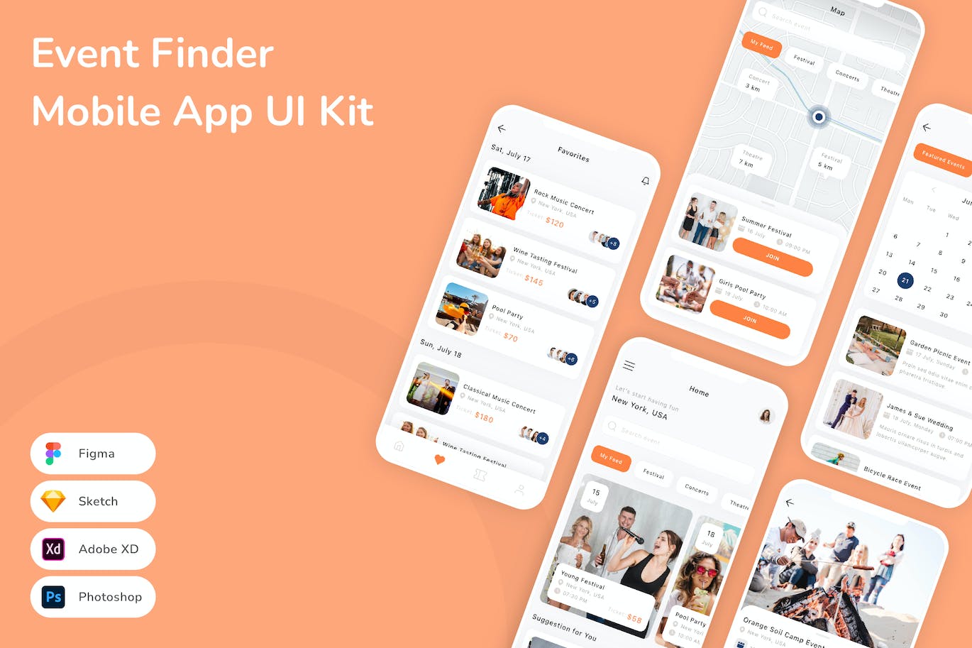 资讯接受移动应用 App UI Kit