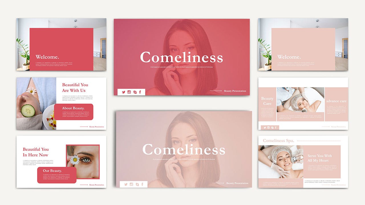 漂亮的养生PPT模板下载[PPTX]