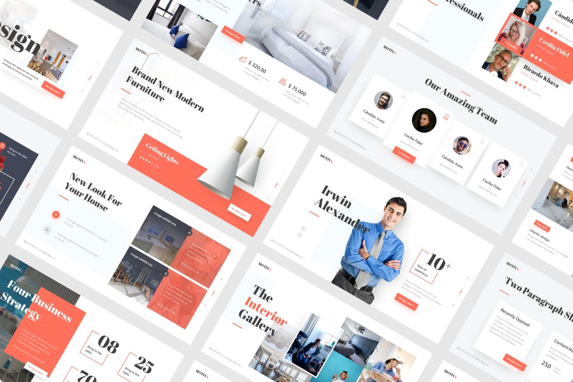 高端产品展示的PPT模板下载[PPTX]