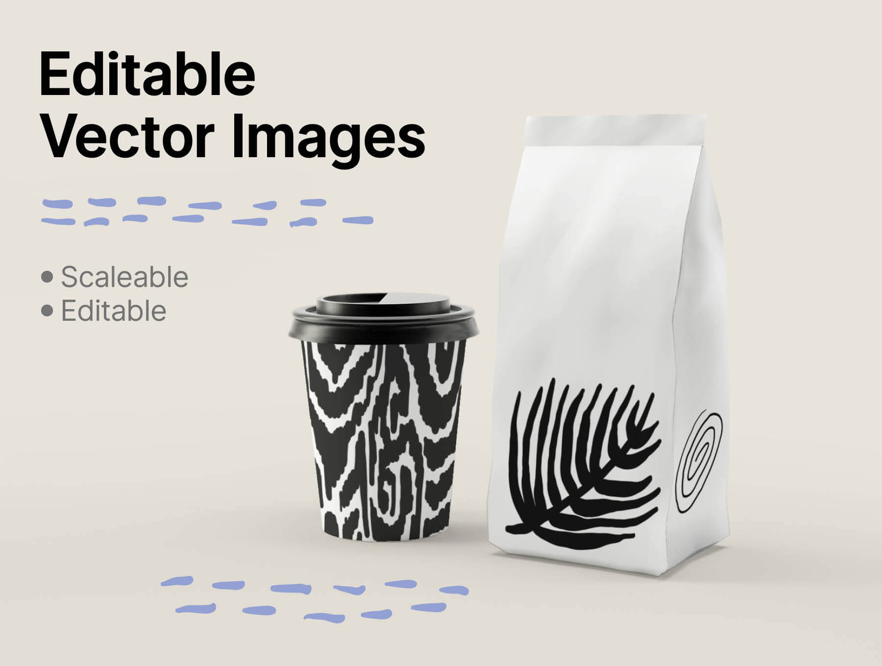 自然形状背景图案素材