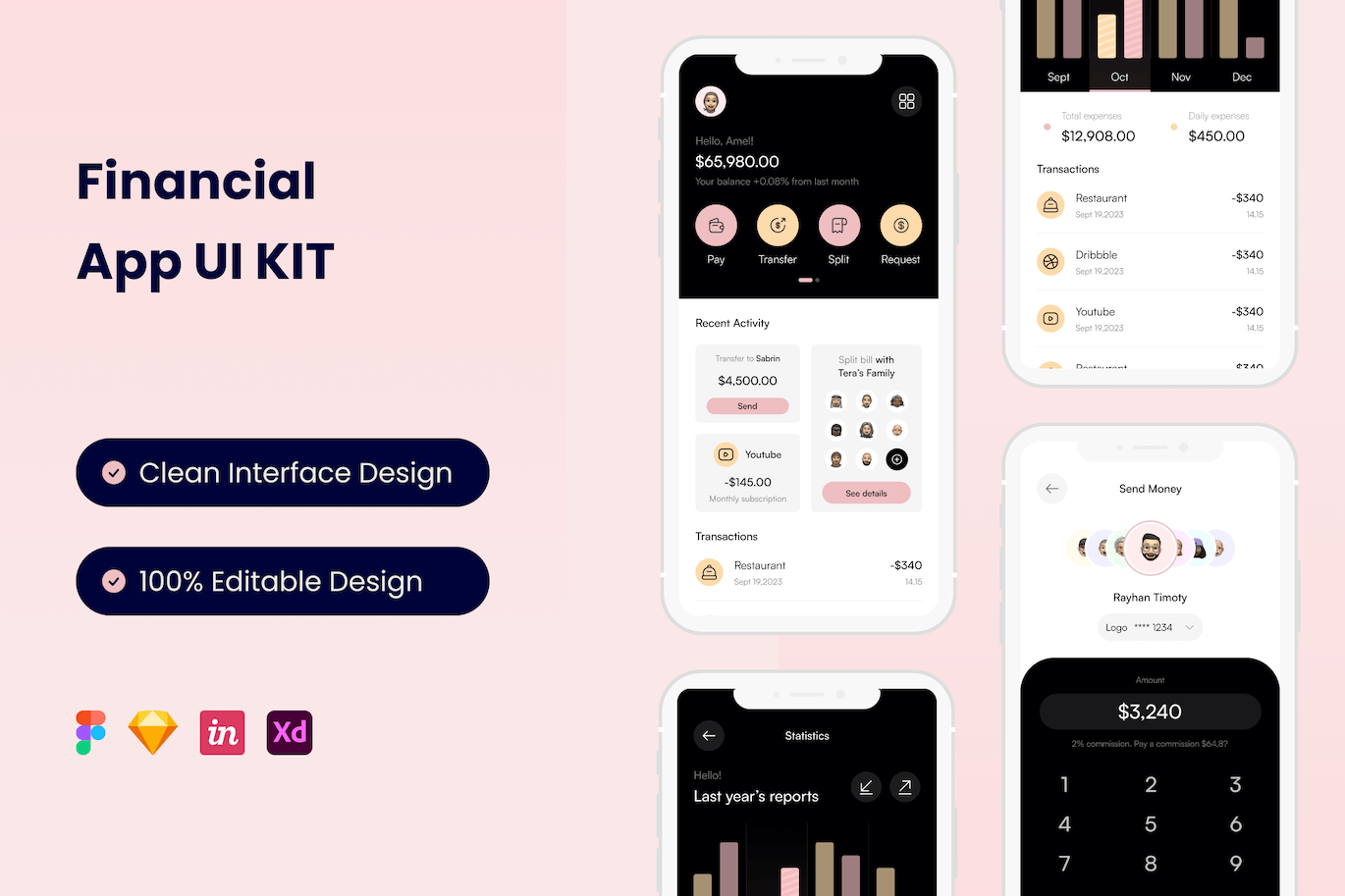 金融移动应用APP UI KIT