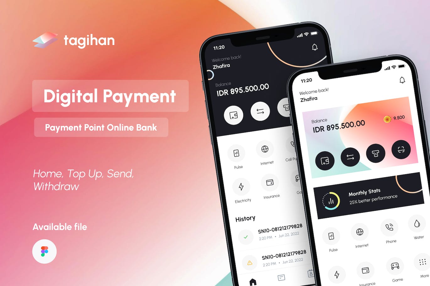 手机支付应用APP UI KIT
