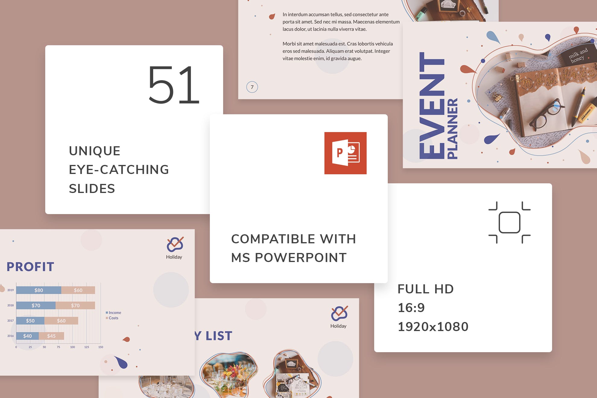 时尚的PPT模板下载[PPTX]