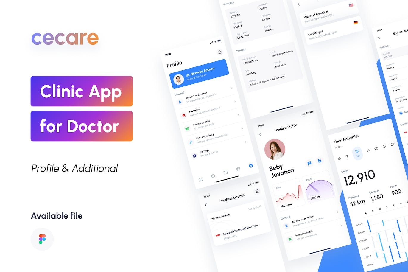 诊所应用程序简介和其他APP UI KIT