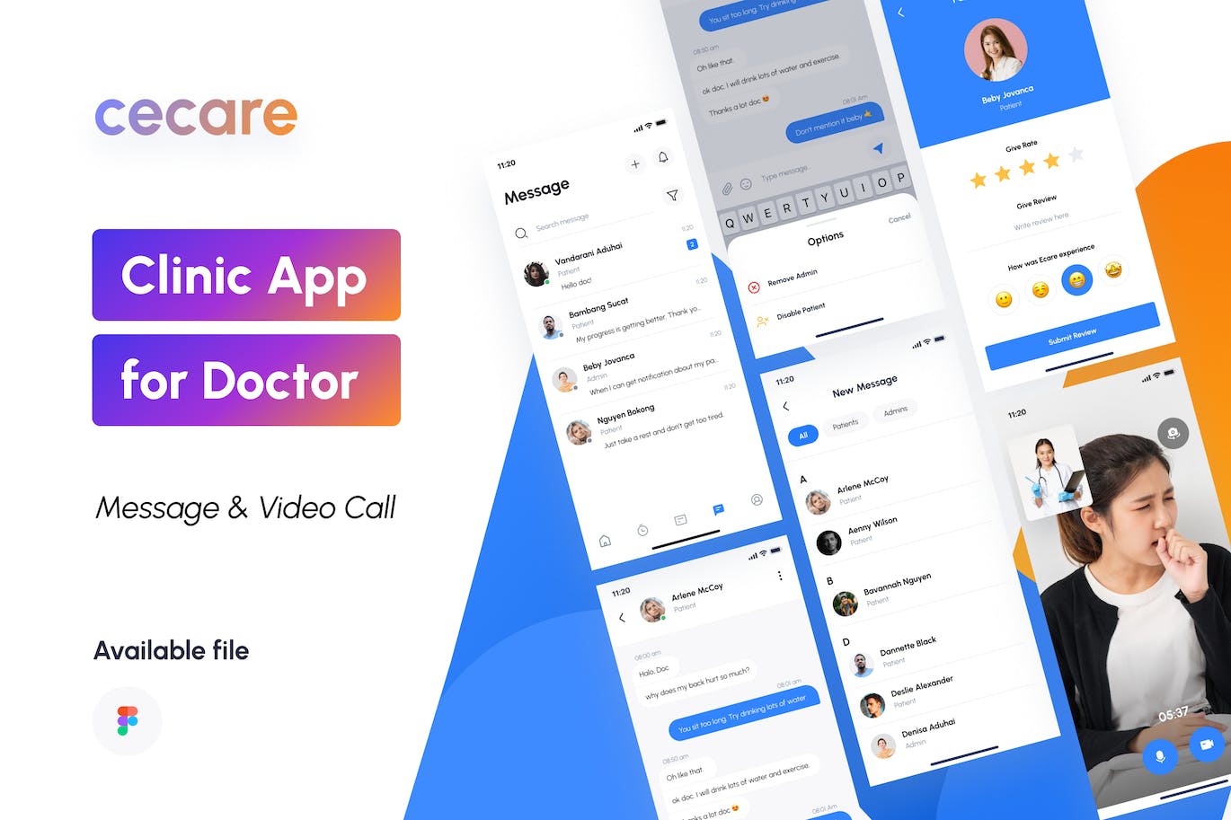 诊所应用APP UI KIT