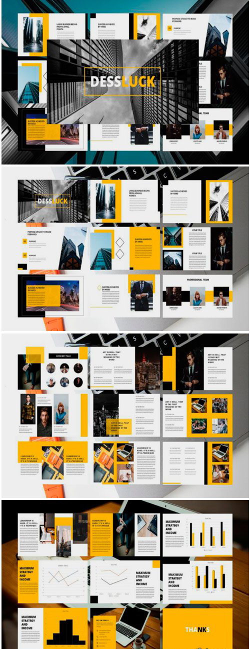 企业代理公司业务演示PPT幻灯片模板