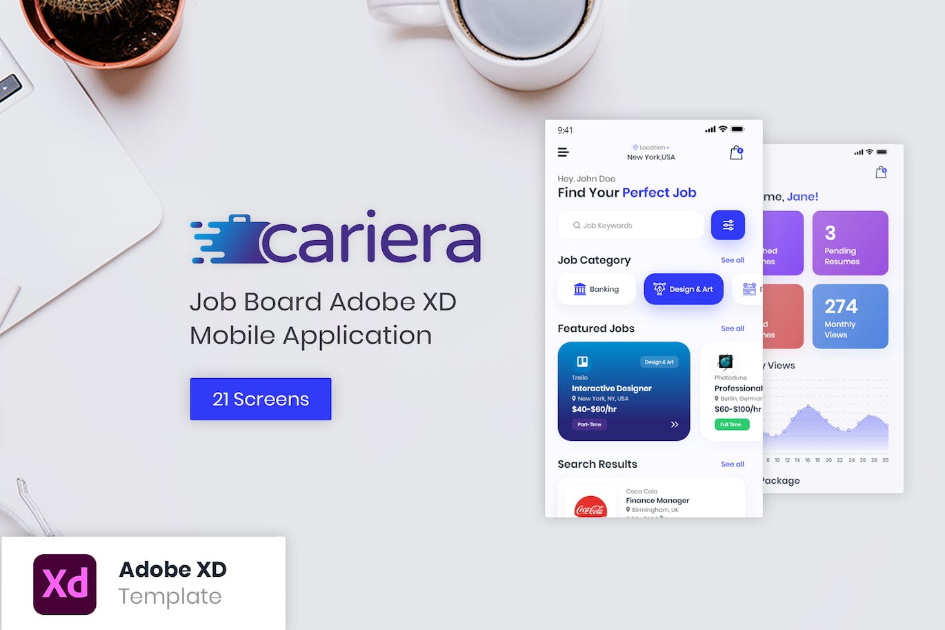 高质量求职系列App UI Kit