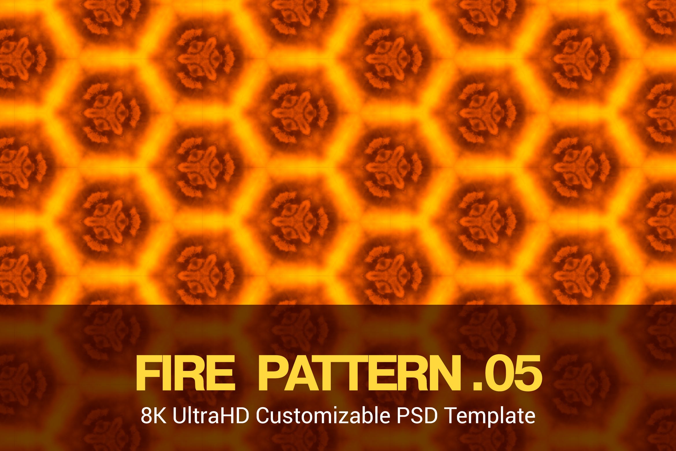 8K超高清无缝焰火/火花图案背景图素材v05 8K UltraHD Seamless Fire Pattern Background