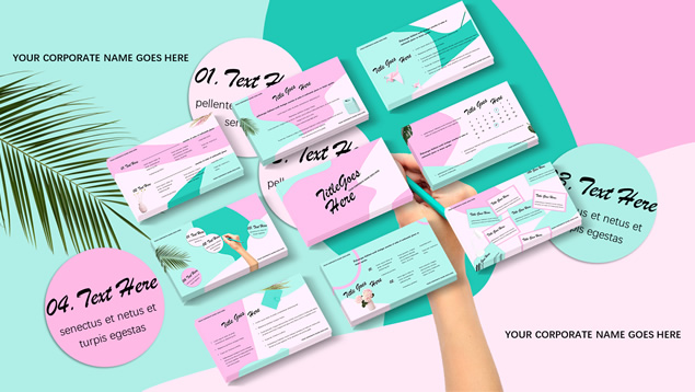 温馨简约日常工作汇报ppt模板