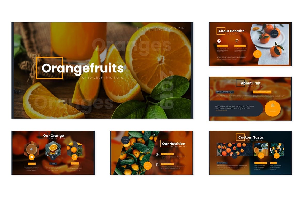 高端创意主题的PPT模板下载[PPTX]