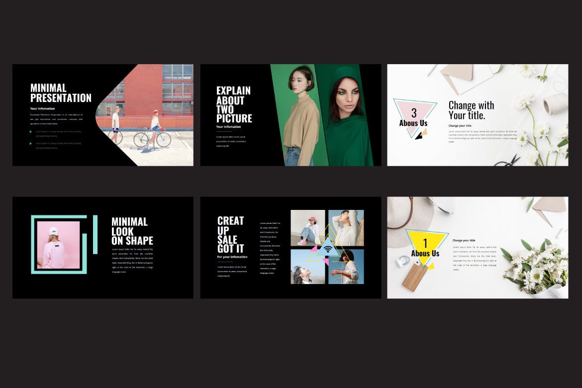 深色酷炫的PPT模板下载[PPTX]