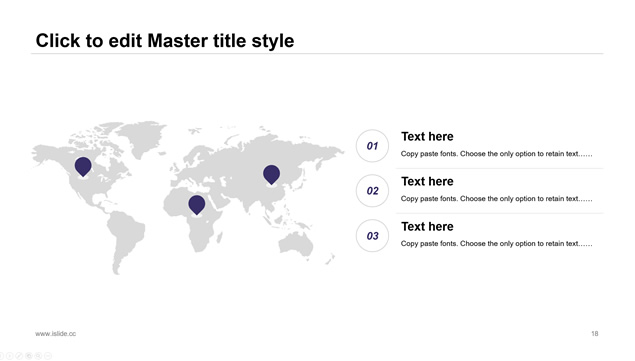 渐变蓝几何风企业介绍宣传ppt模板