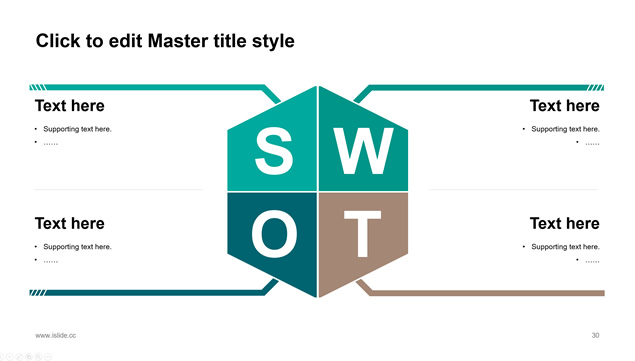 淡雅扁平文艺小清新工作汇报ppt模板