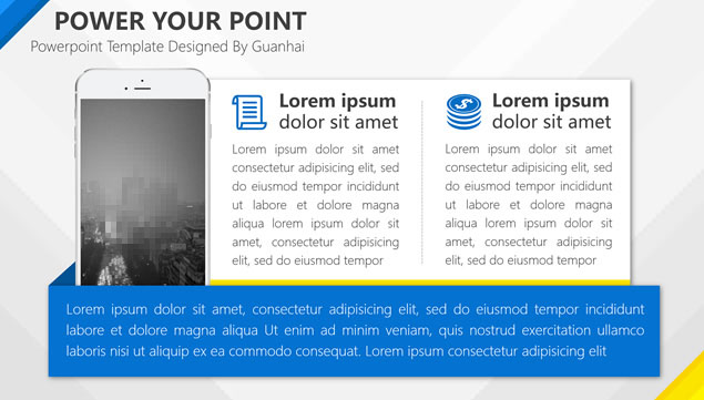 红灰扁平几何风商务工作总结报告ppt模板