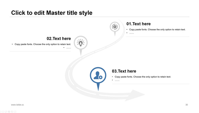 简约素雅几何风项目总结汇报ppt模板