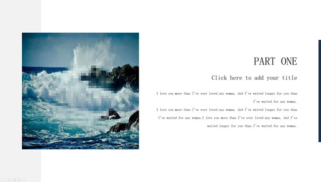 叶子藤蔓小清新文艺风总结汇报商务通用ppt模板