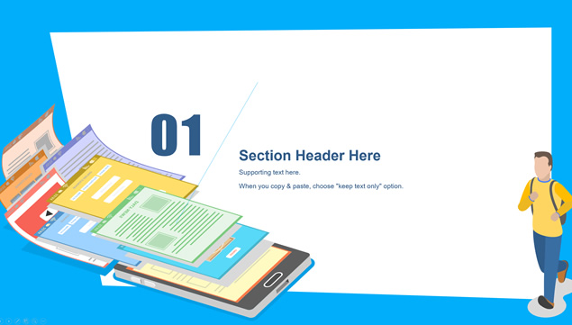 简约扁平总结汇报商务通用ppt模板