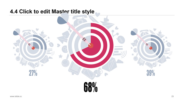 简约大气微立体经典红商务总结计划通用ppt模板