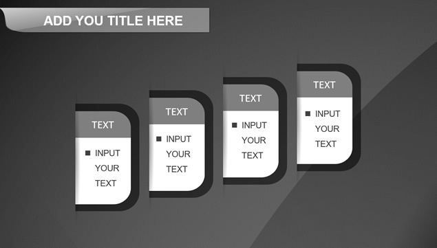 青色猎头咨询行业公司投标竞标大气商务ppt模板
