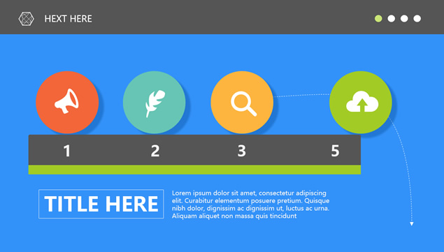 纯白背景极简约商务汇报通用ppt模板