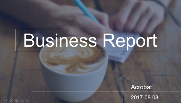 休闲商务大图背景极简线条商务风工作报告ppt模板