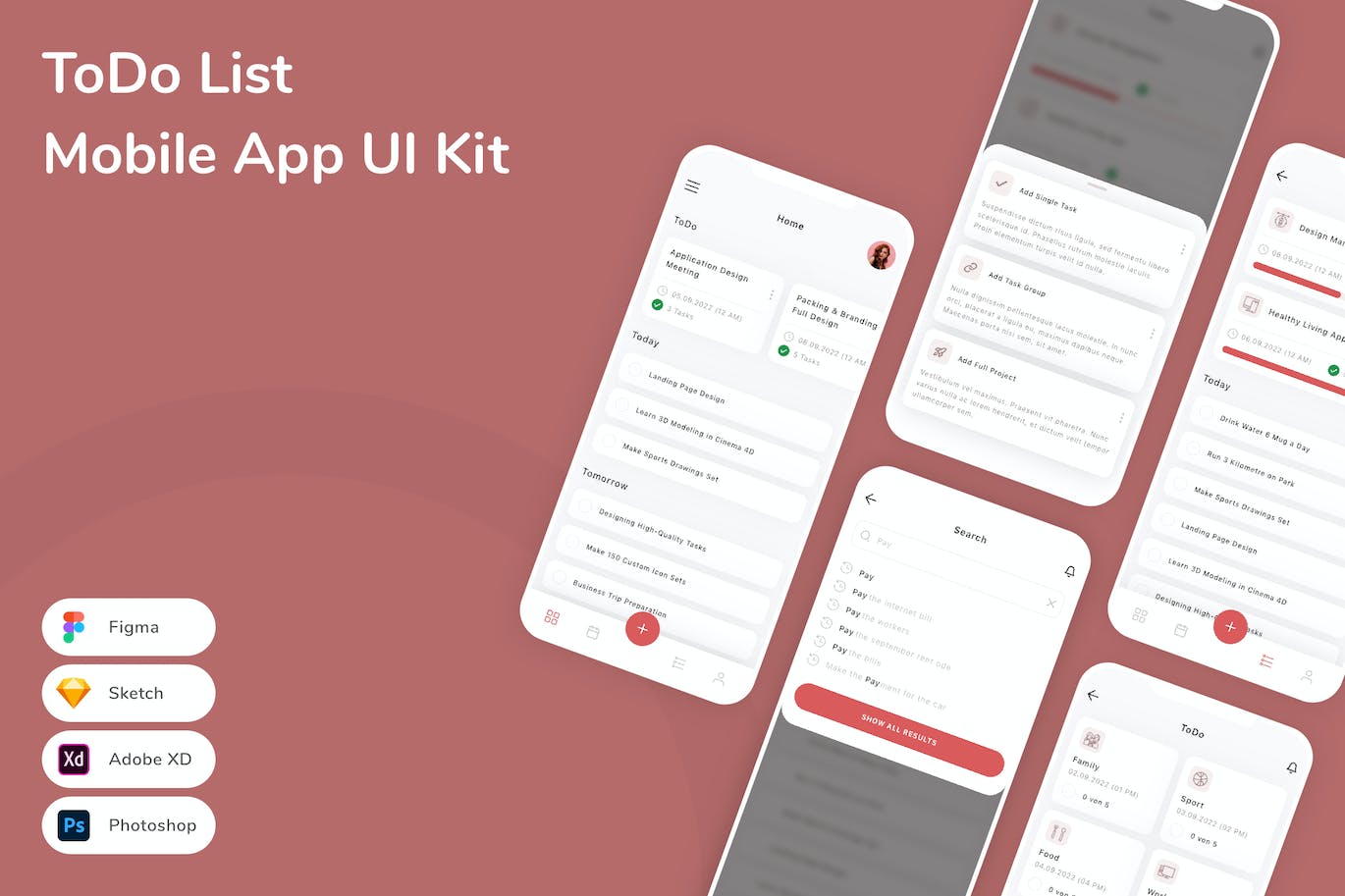 待办事项App UI Kit