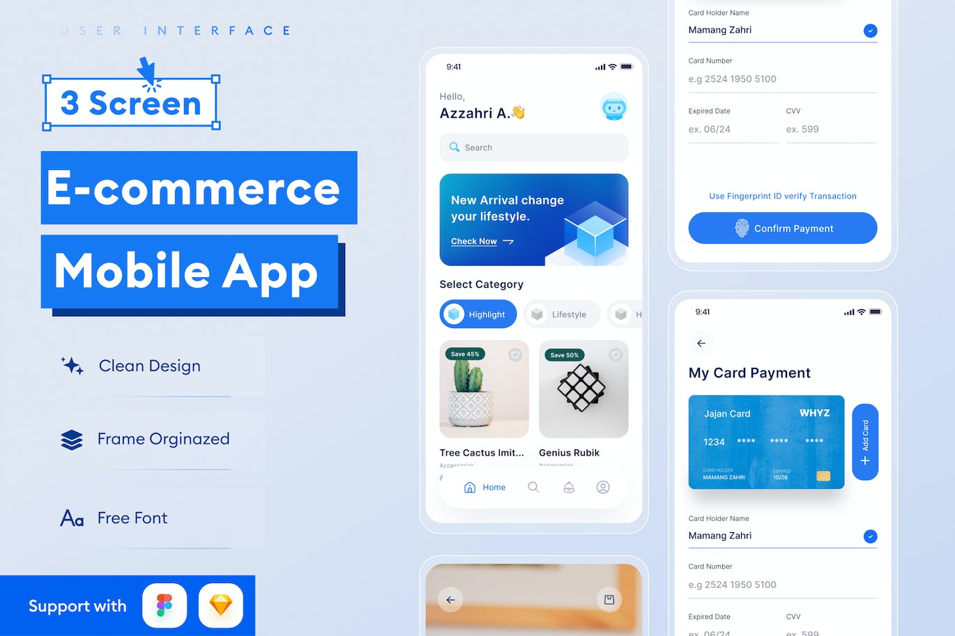 海外跨境电商APP UI KIT