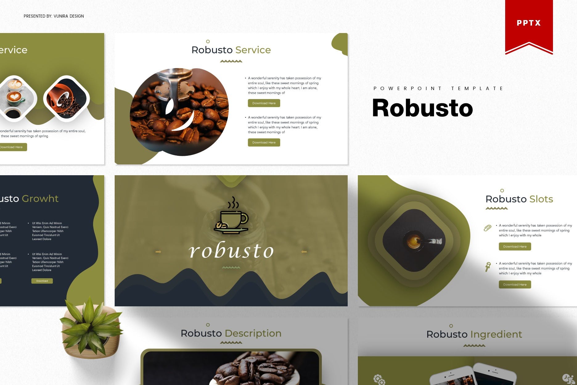 介绍咖啡的优秀ppt模板下载[PPTX]
