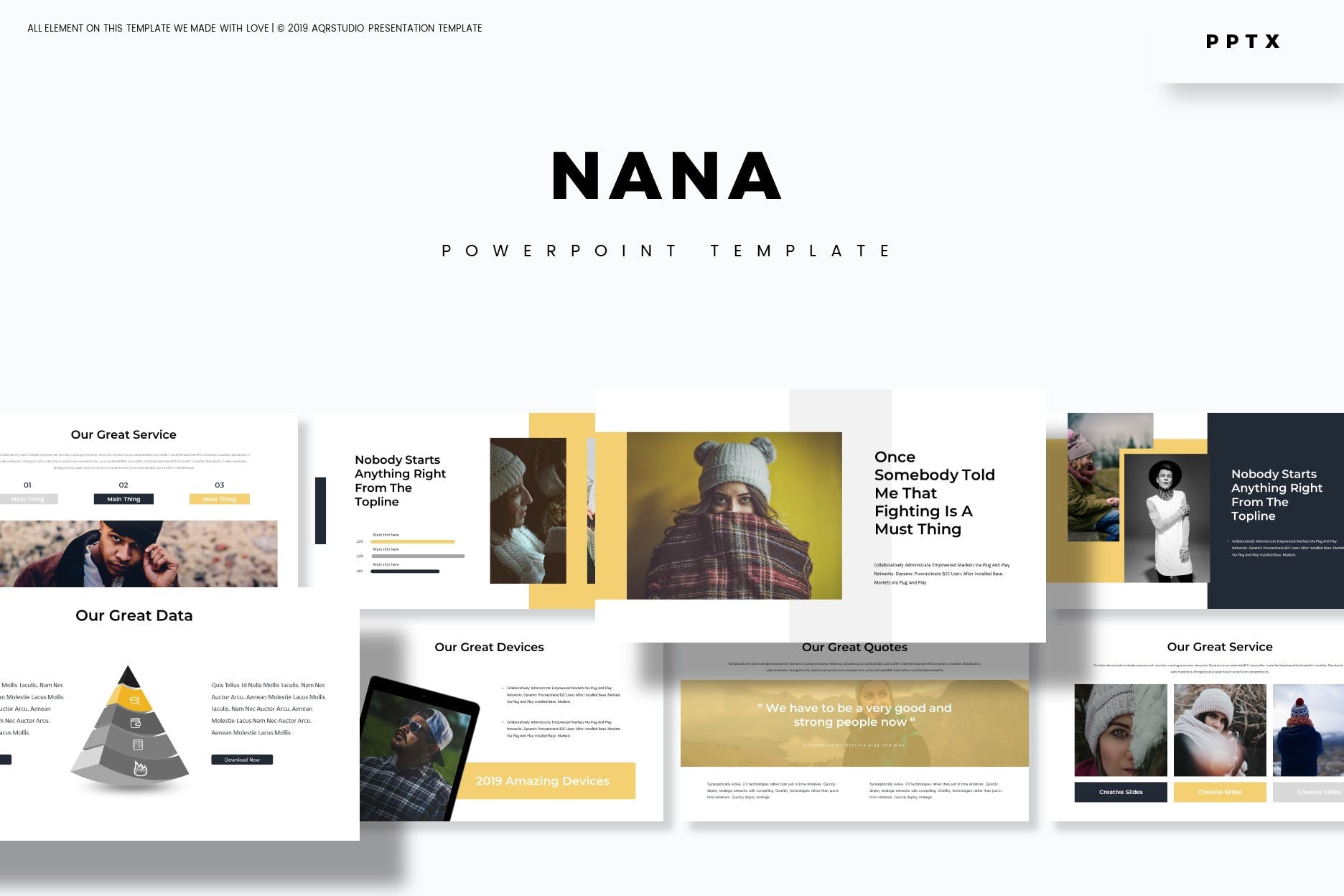 时尚大图PPT模板下载 精美ppt模板 ppt简洁模板 下载ppt模板[PPTX]