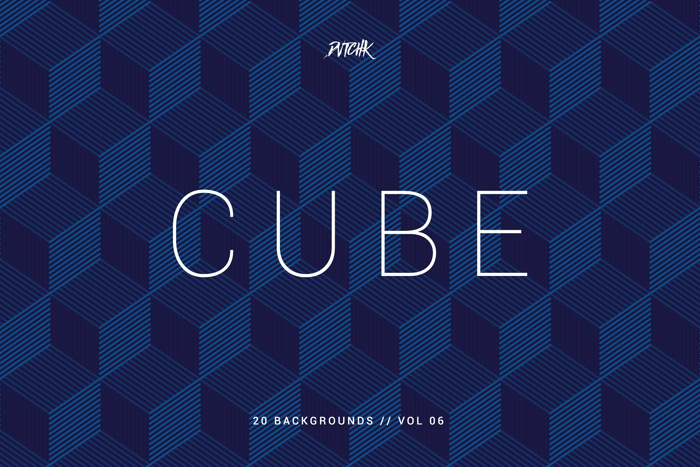 立方体-无缝几何背景（第06卷） Cube | Seamless Geometric | Vol. 06