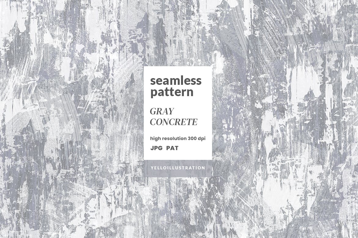 灰色混凝土背景图案素材 Gray Concrete Background