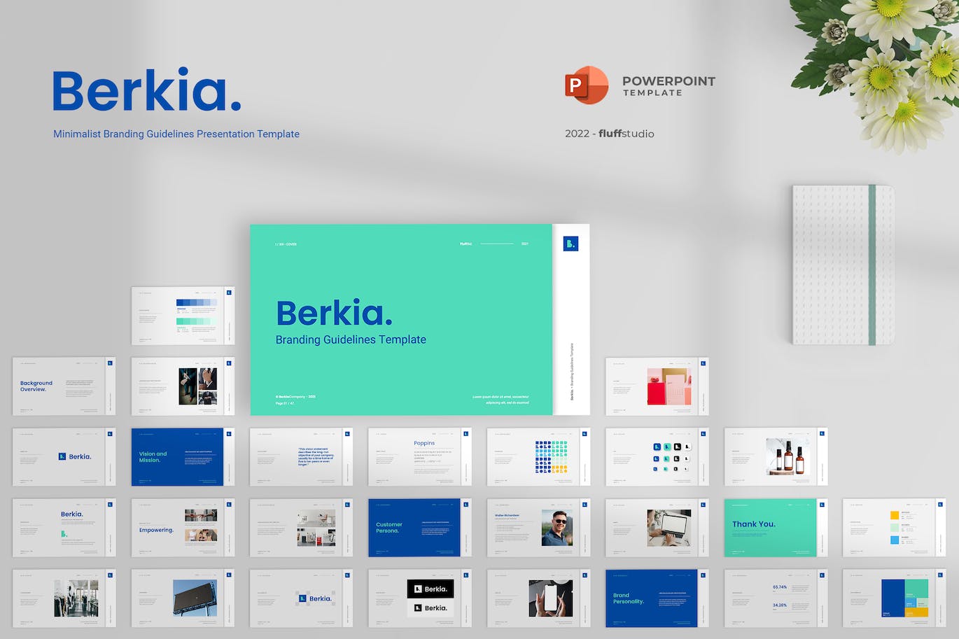 企业品牌指南ppt模板