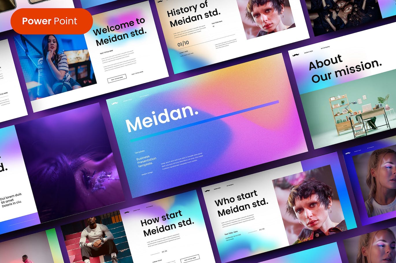 商业计划 PPT模版